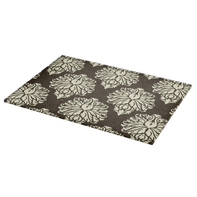 Cola Southern Cottage Damask Cutting Board (Corner)
