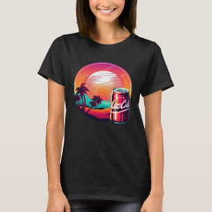 Cola Synthwave 80s Retrowave Aesthetic T-Shirt