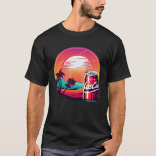 Cola Synthwave 80s Retrowave Aesthetic T-Shirt