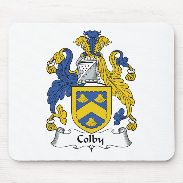 Colby Family Crest Mouse Pad (Front)