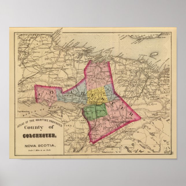 Colchester Co, NS Poster (Front)