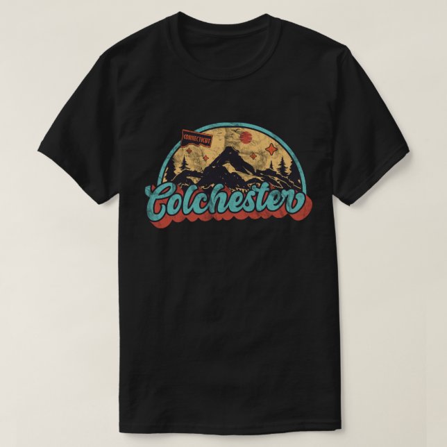 Colchester, Connecticut T-Shirt (Design Front)