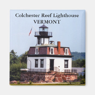 Colchester Reef Lighthouse, Vermont Magnet