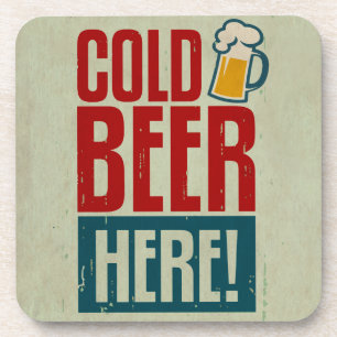 Cold Beer Coaster