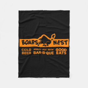 Cold Beer Good Eats Bbq Fleece Blanket