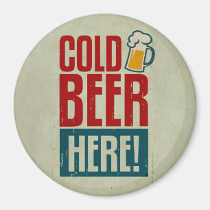 Cold Beer Magnet