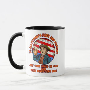 Cold beer on July 4th Mug