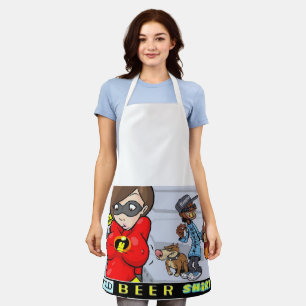 Cold Beer shirt Apron