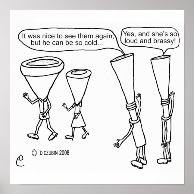 Cold Brass White Poster (Front)