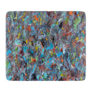 Cold Breeze Deco Glass Cutting Board