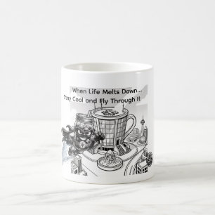 Cold Brew Cruiser – When Life Melts Down Stay Cool Coffee Mug