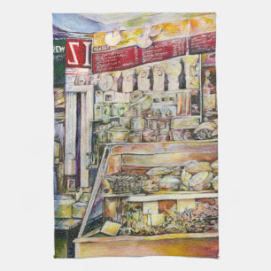 Cold Brew in a Hot Deli Tea Towel