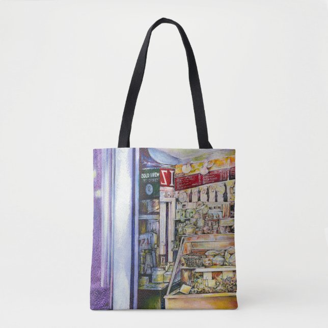 Cold Brew in a Hot Deli Tote Bag (Front)