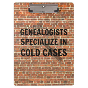 Cold Cases Clipboard
