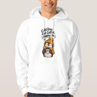 Cold Days Hot Coffee Happy Me Cute Hoodie