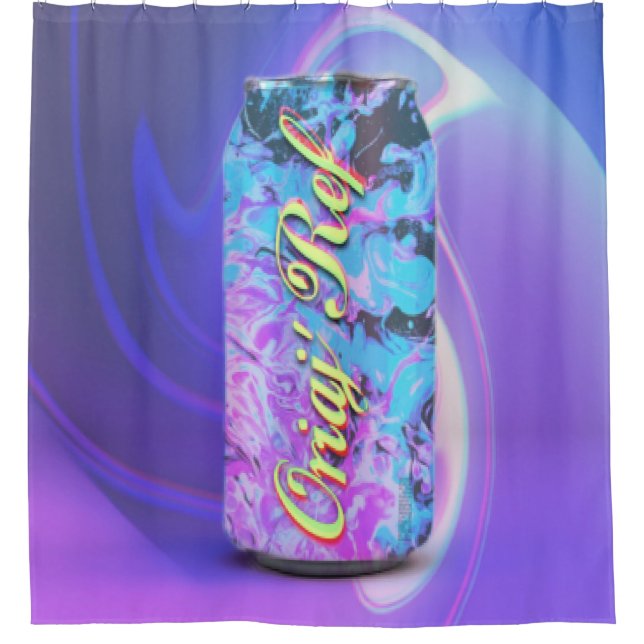 Cold Drink  Shower Curtain (Front)