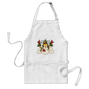 Cold Hands Warm Heart Snowman Apron