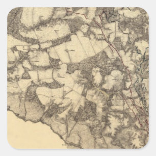 Cold Harbour, Virginia Square Sticker