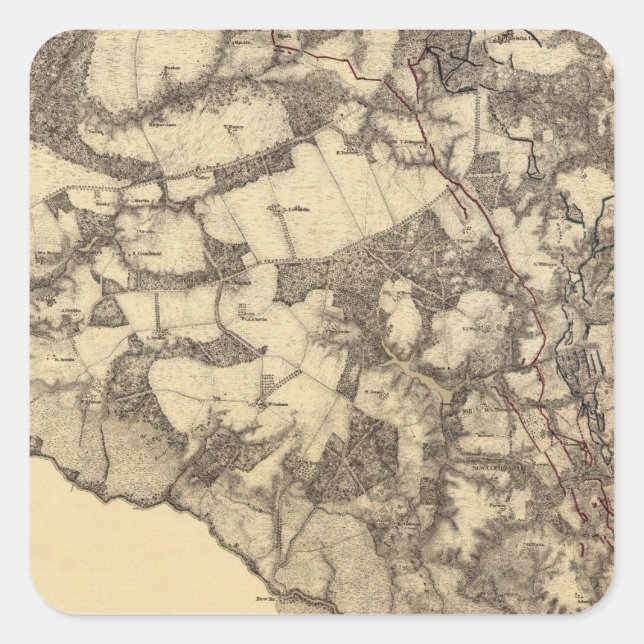 Cold Harbour, Virginia Square Sticker (Front)