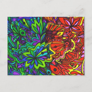 Cold Into Hot Postcard