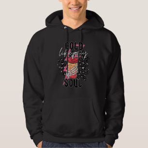 Cold Like My Soul Skeleton Hand Coffee  Halloween  Hoodie
