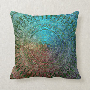 Cold Metal Flower Mandala Cushion
