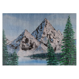 Cold Mountain Cutting Board