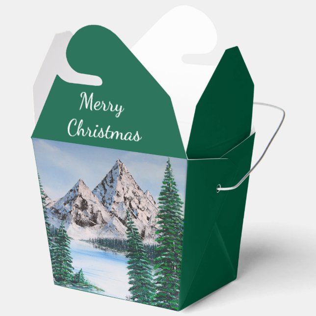 Cold Mountain  Favour Box (Open)
