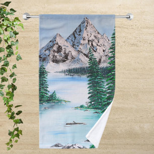 Cold Mountain Hand Towel