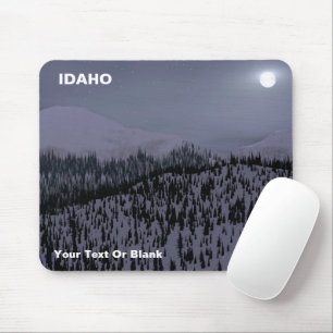 Cold Night In Idaho Mouse Pad