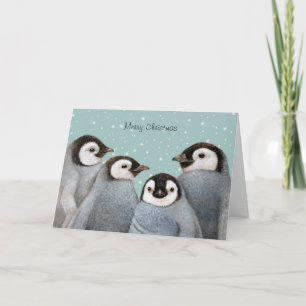 Cold Night, Warm Friends Christmas card