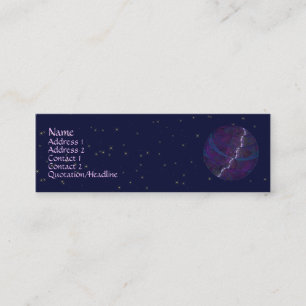 Cold Oak Moon Mini Business Card