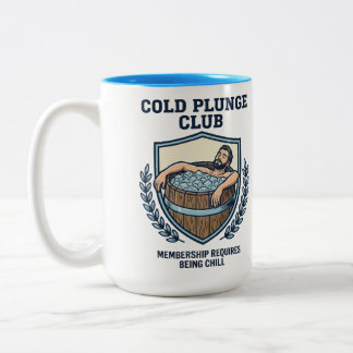 Cold Plunge Club Two-Tone Coffee Mug