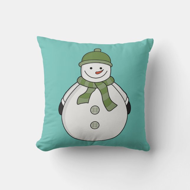 Cold snowman cushion (Front)