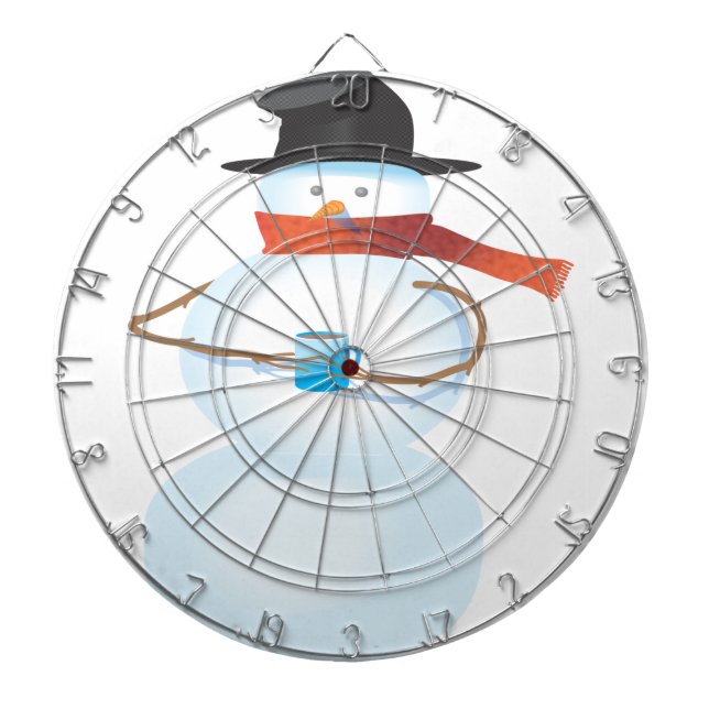 Cold Snowman Dartboard (Front)