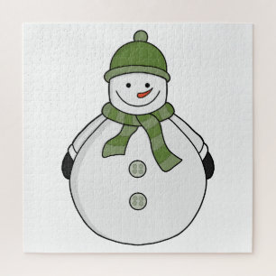 Cold snowman jigsaw puzzle