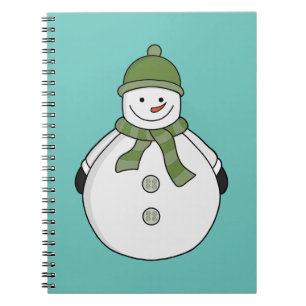 Cold snowman notebook