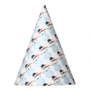 Cold Snowman Party Hat