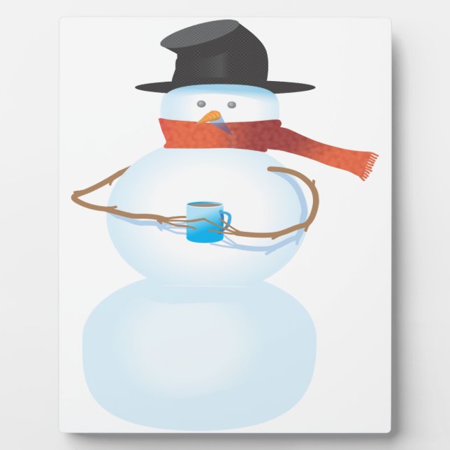 Cold Snowman Plaque (Front)