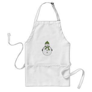 Cold snowman standard apron