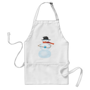 Cold Snowman Standard Apron