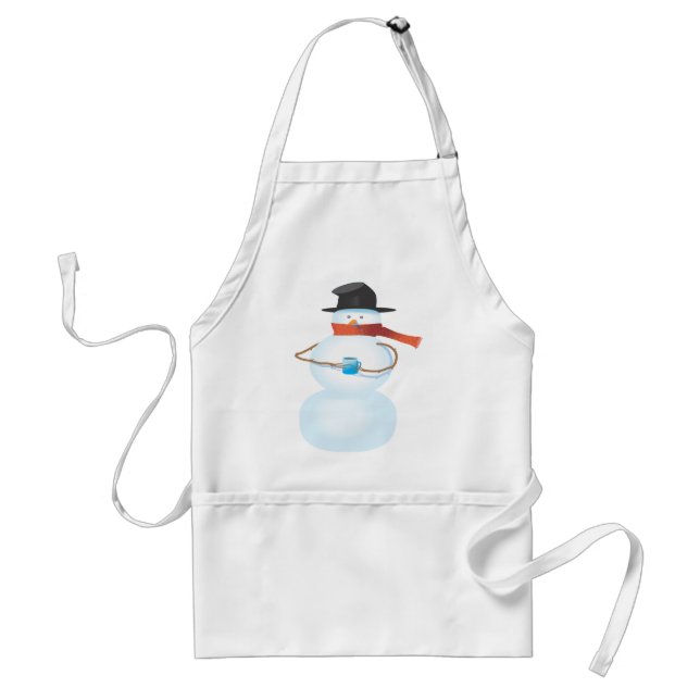 Cold Snowman Standard Apron (Front)
