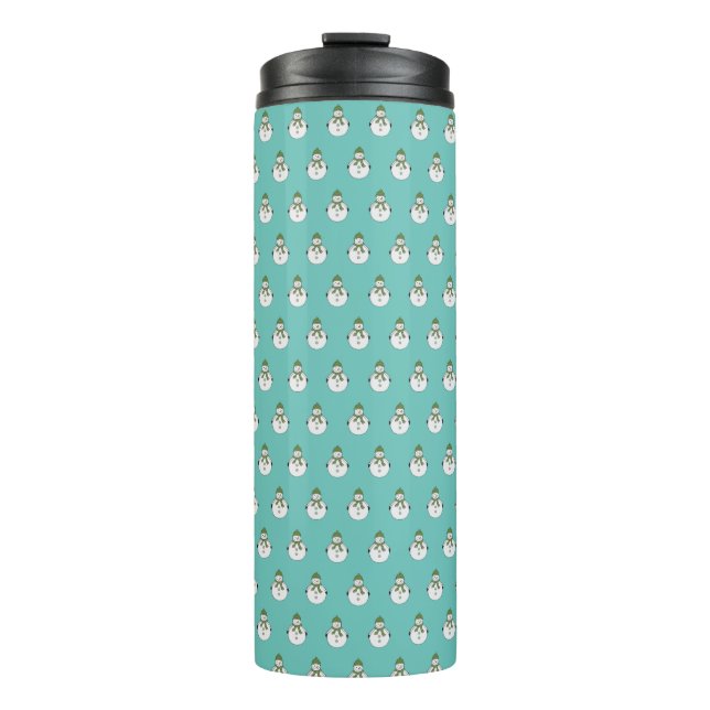 Cold snowman thermal tumbler (Front)