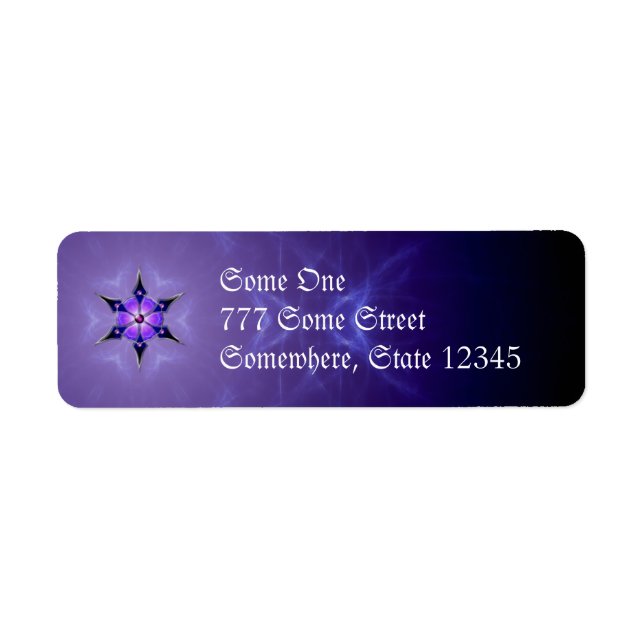 Cold Starlight Address Labels (Front)
