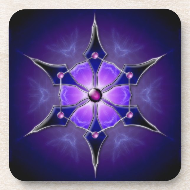 Cold Starlight Cork Coaster (Front)