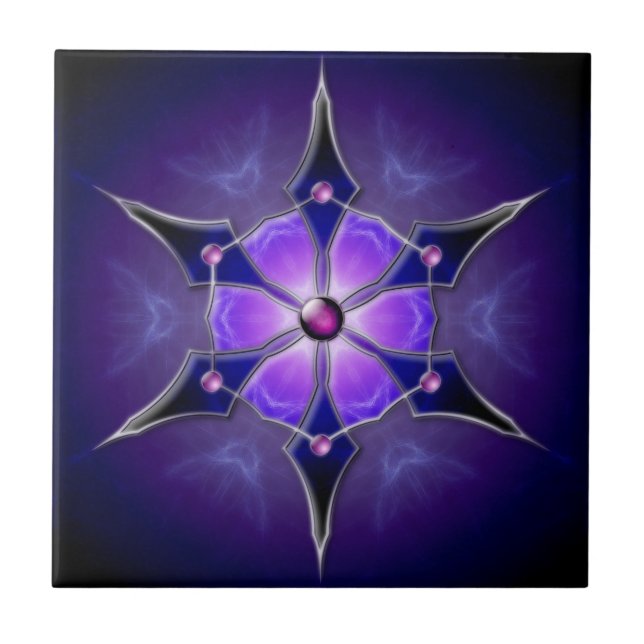 Cold Starlight Decorative Tile (Front)