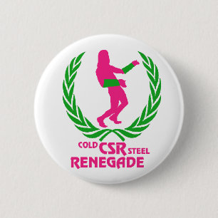 Cold Steel Renegade 6 Cm Round Badge