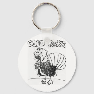 Cold Turkey Key Ring