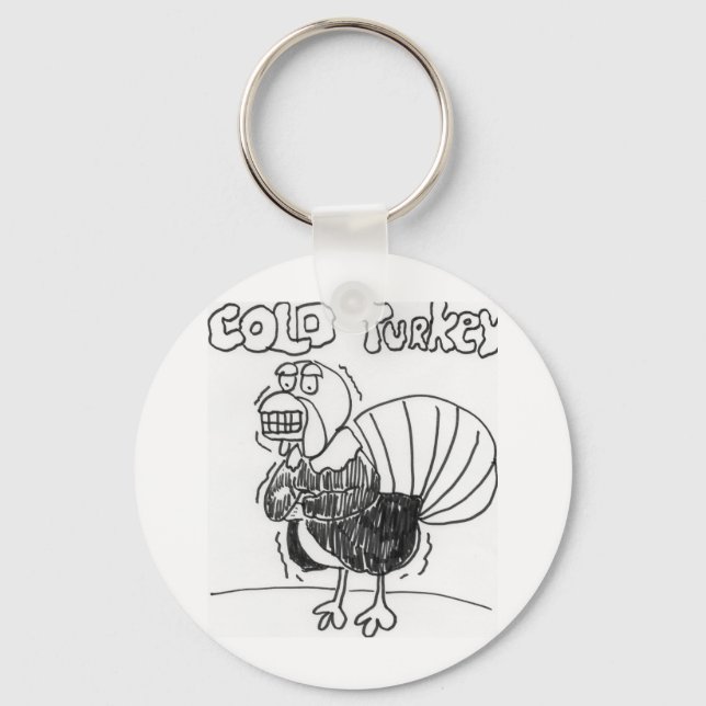 Cold Turkey Key Ring (Front)