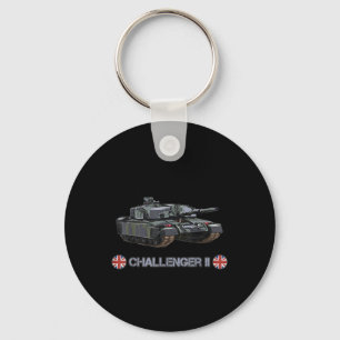 Cold War British Fv4034 Challenger 2 Heavy Tank Key Ring